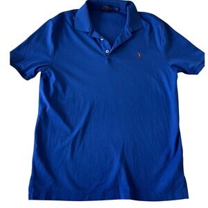 Ralph Lauren Polo Mens Classic Fit Shirt Blue preppy old money business travel
